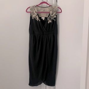Anthropologie embroidered dress